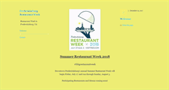 Desktop Screenshot of fredericksburgrestaurantweek.com